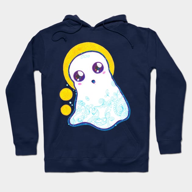 Blue Ghost Hoodie by Phosfate